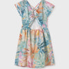 Mayoral Tween Multicolor Floral Print Sun Dress