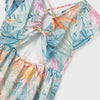 Mayoral Tween Multicolor Floral Print Sun Dress