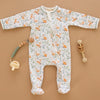 Fox Tails Zip Footie