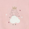Baby Girl Princess Embroidered Jogger Set