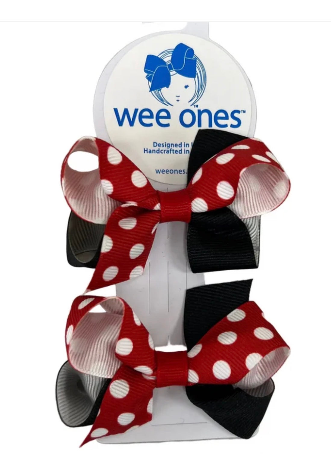 Wee Ones Mini Two Pack Georgia Bow
