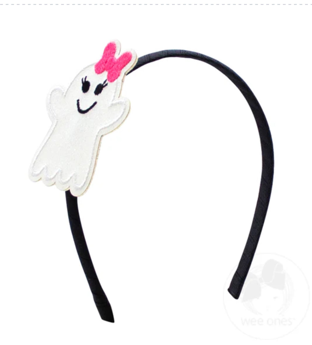 Extra Large Glitter Foam Ghost Headband