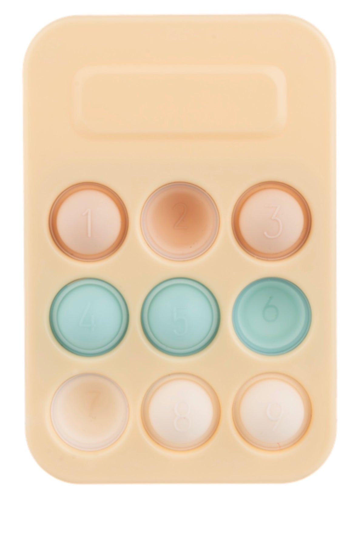 Silicone Calculator Pop It Toy