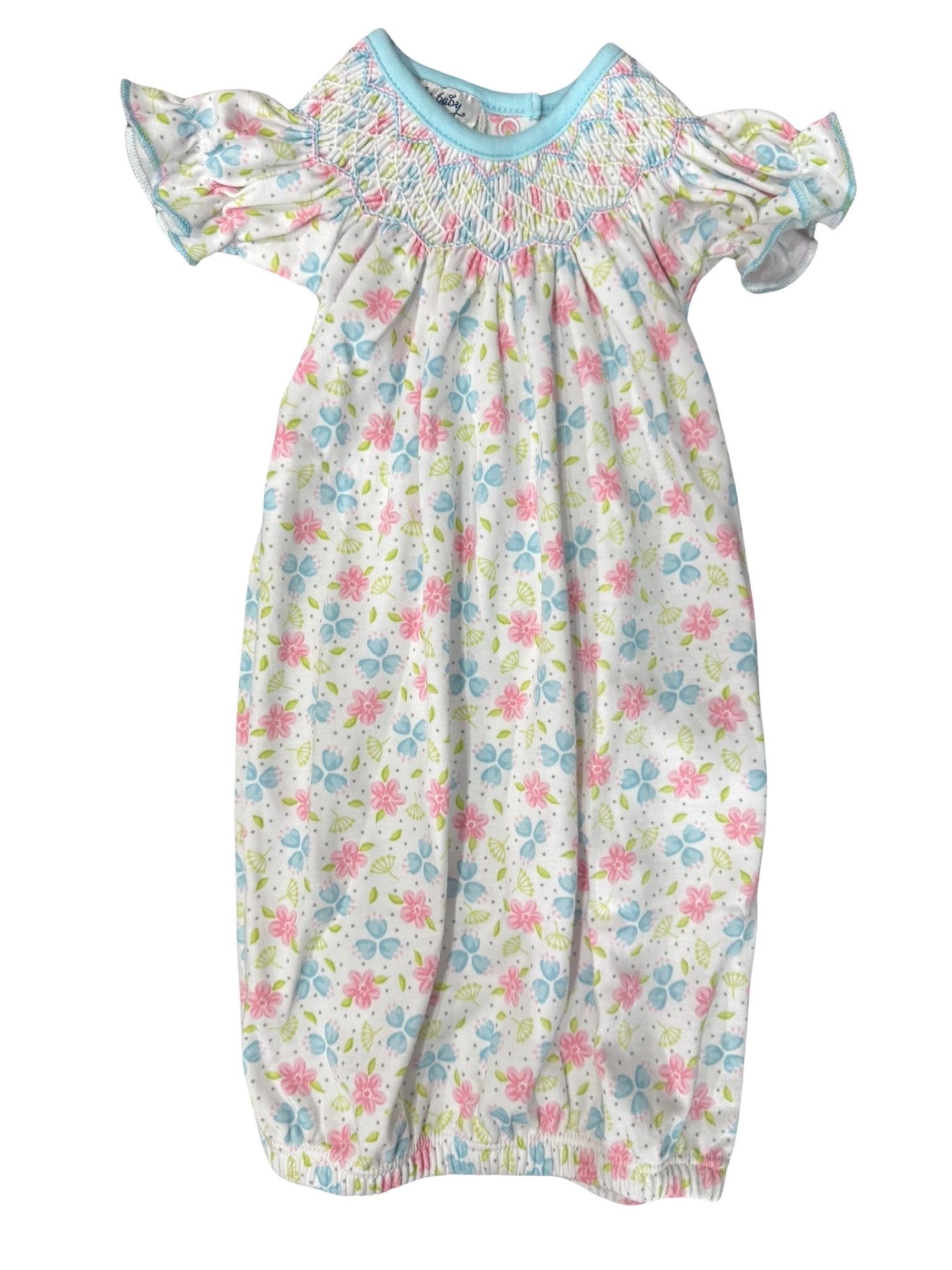 Magnolia Baby Natalie’s Classics Bishop Printed S/S Gown