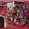 NCAA Georgia Bulldog 500 Piece Puzzle- A Real Nailbiter