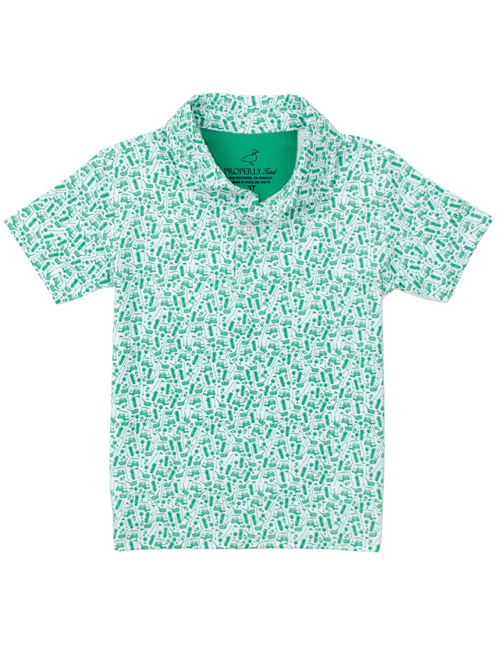 Boys Range Polo-Back Nine