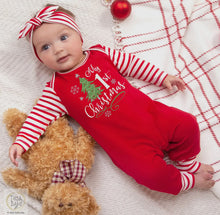Load image into Gallery viewer, My First Christmas Romper
