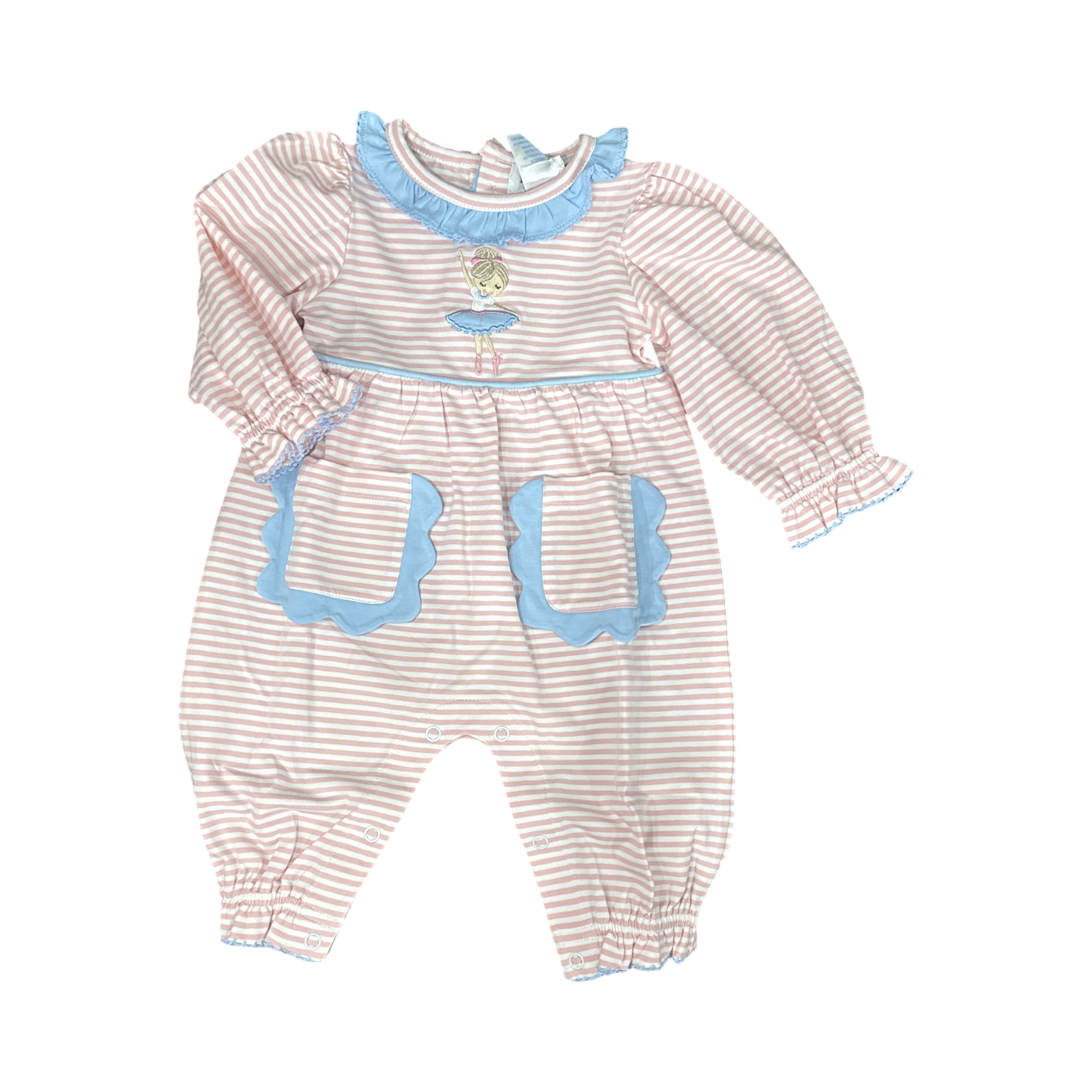 Ballerina Girl's Romper