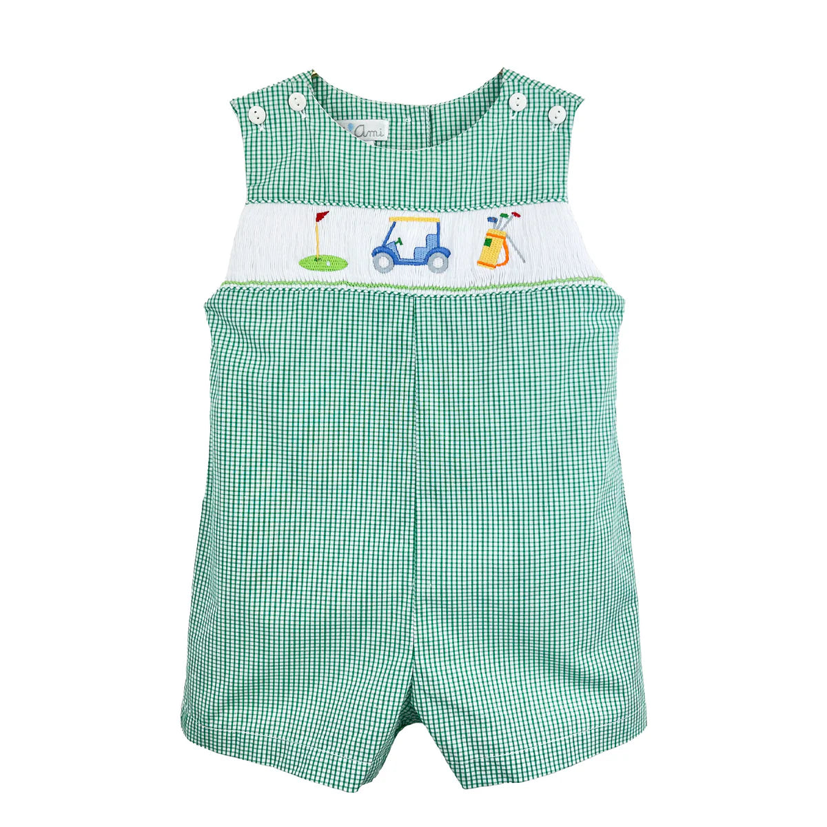 Petit Ami Smocked Golf JonJon