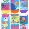 Jefferies Socks Mermaid Crew So is 6 Pair Pk.