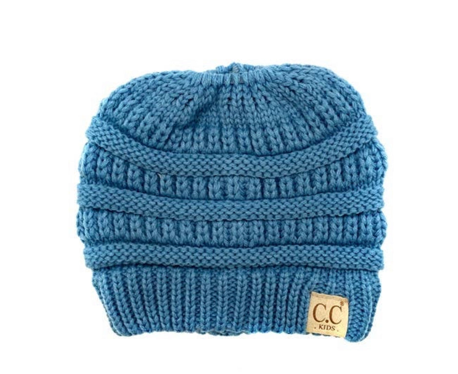 CC Kids Ponytail Beanie