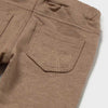 Brown Leggings w/ Button and Pockets