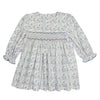 Vintage Ditsy Smocked Geo Dress