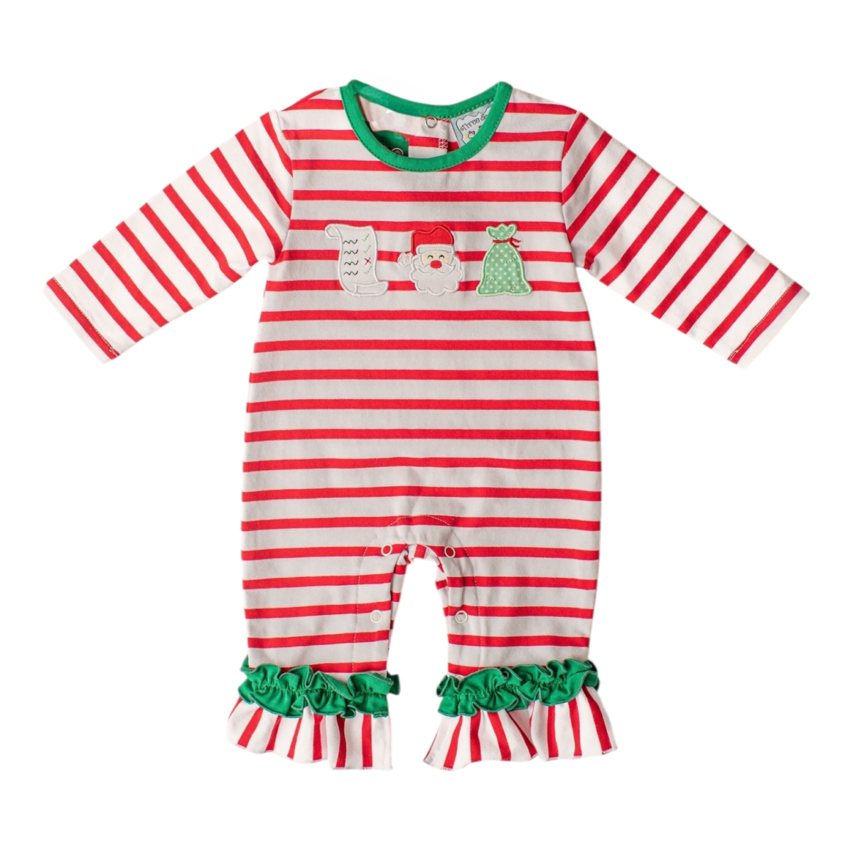 Making His List Girls Romper