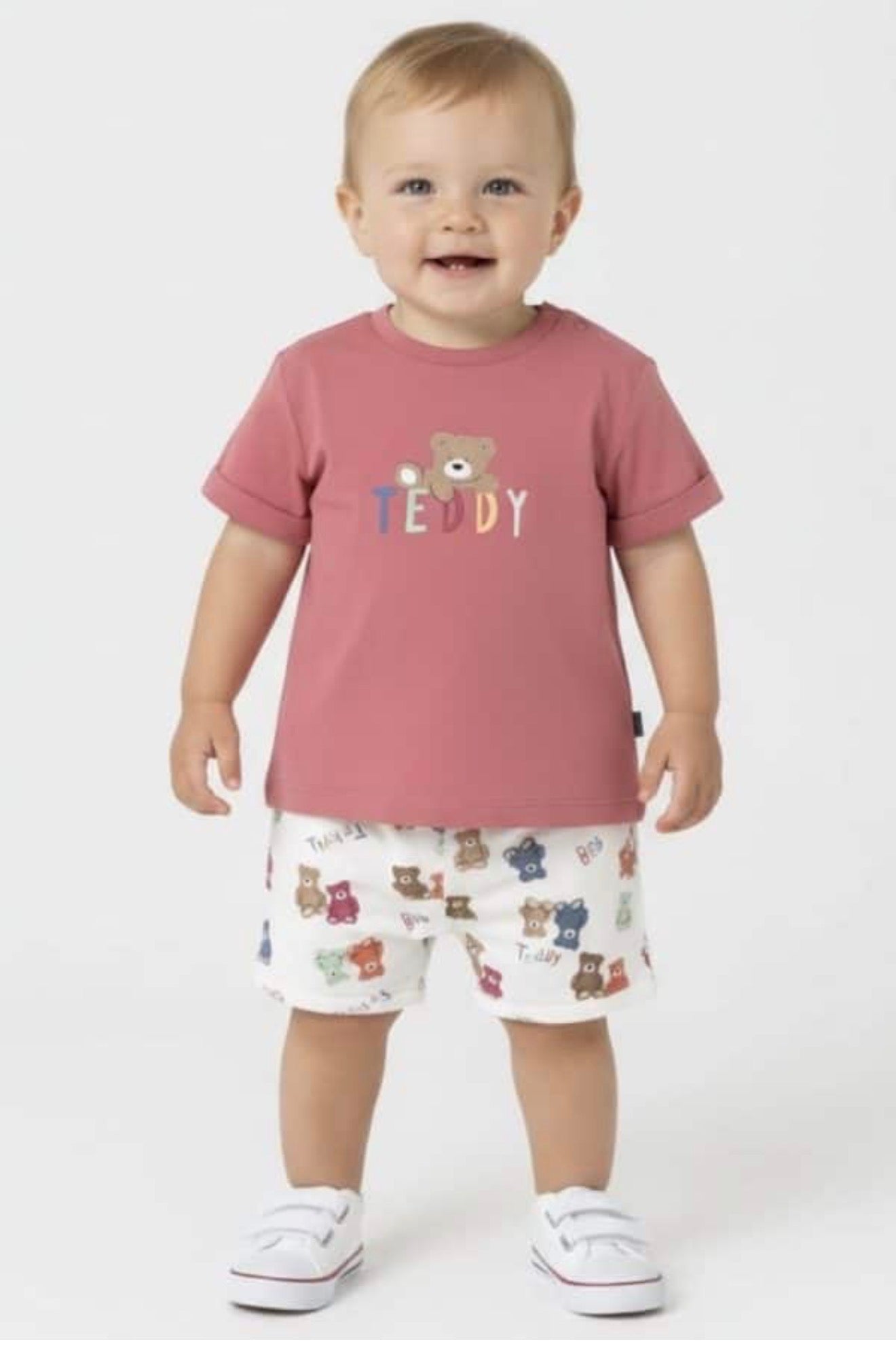 Baby Boys Teddy Bear Short Set