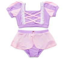 Load image into Gallery viewer, Great Pretenders-Rapunzel Swimsuit 2 Piece
