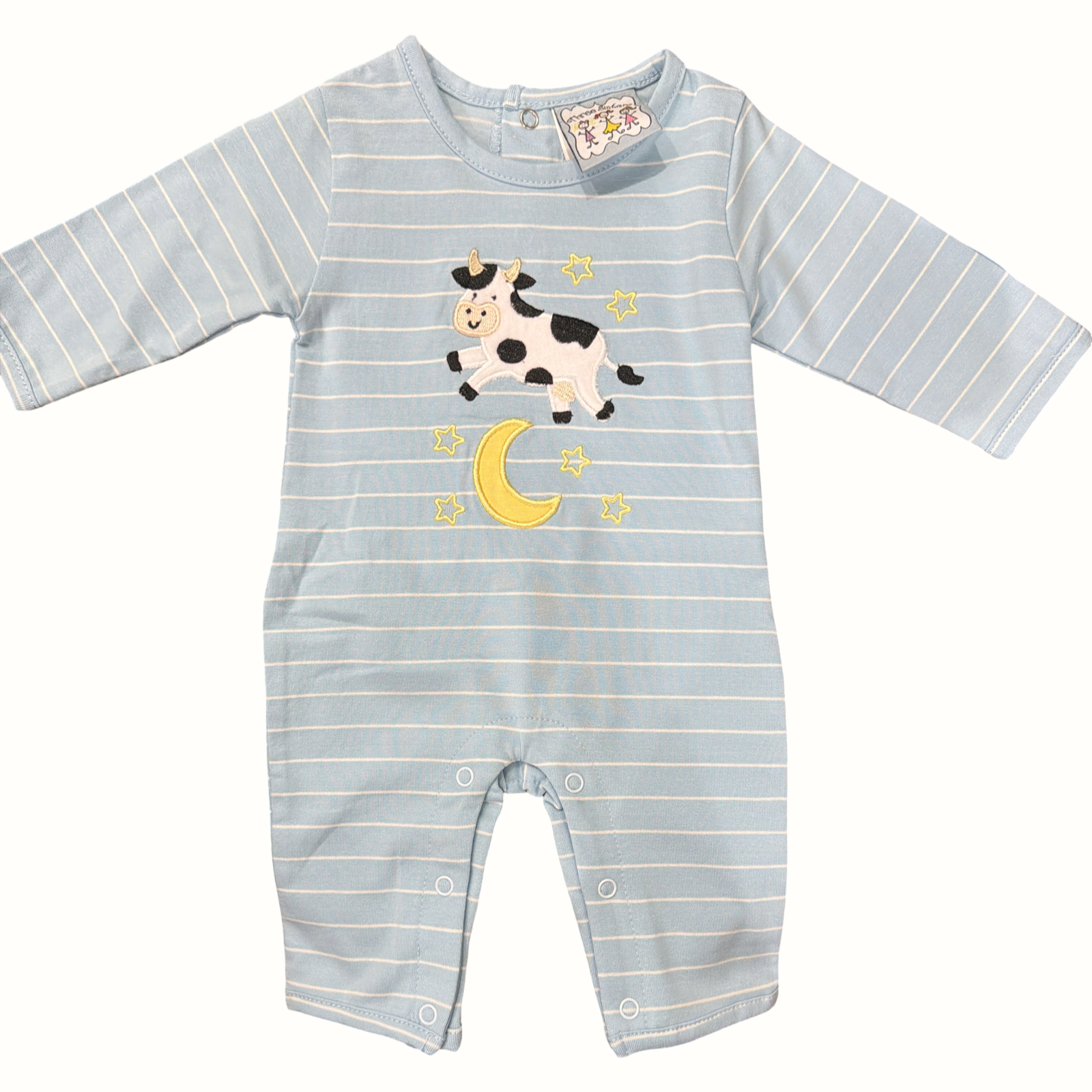 Cow Over The Moon Boys Romper