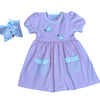 Squiggles Bunny Hop Dress