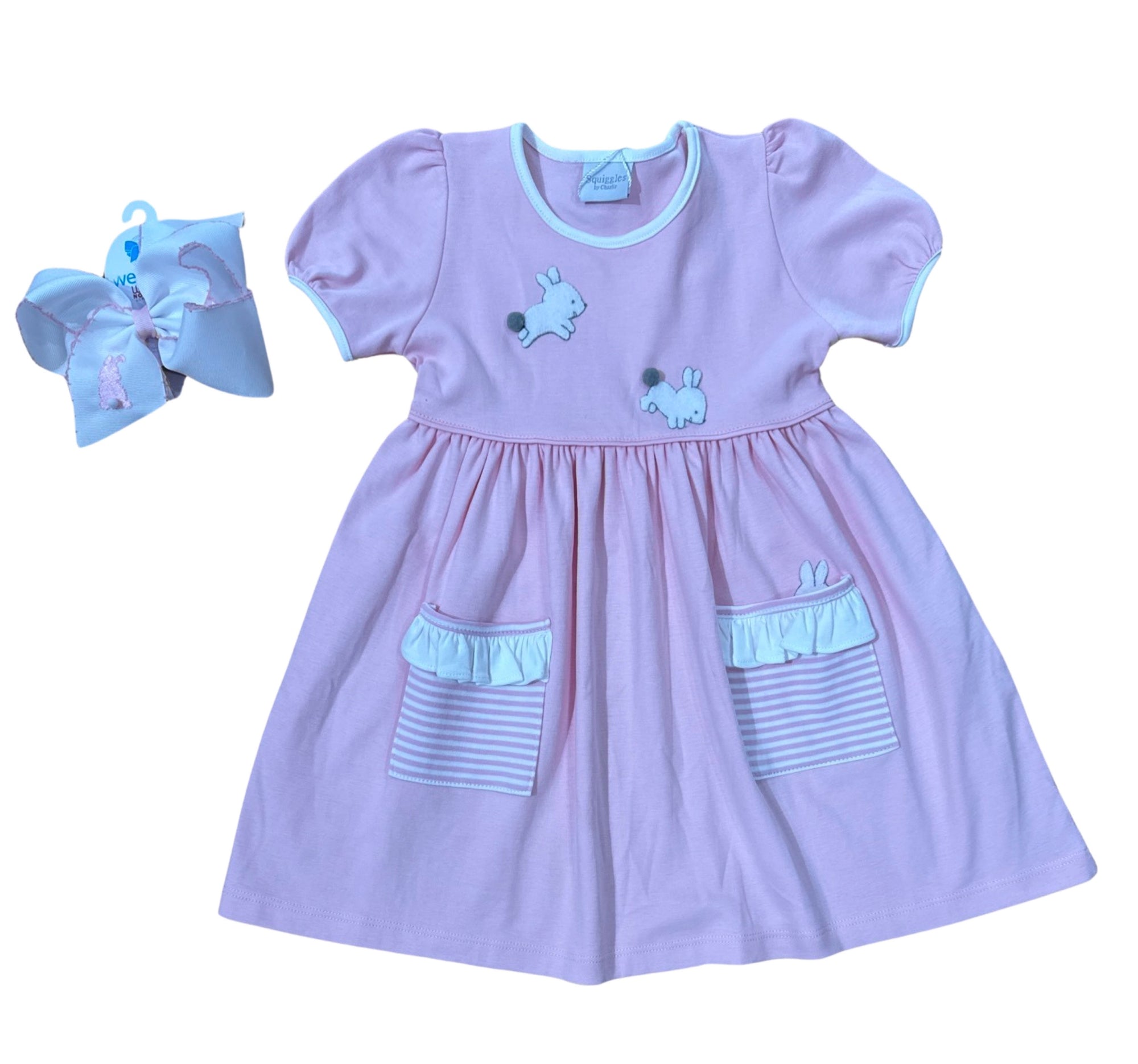 Squiggles Bunny Hop Dress