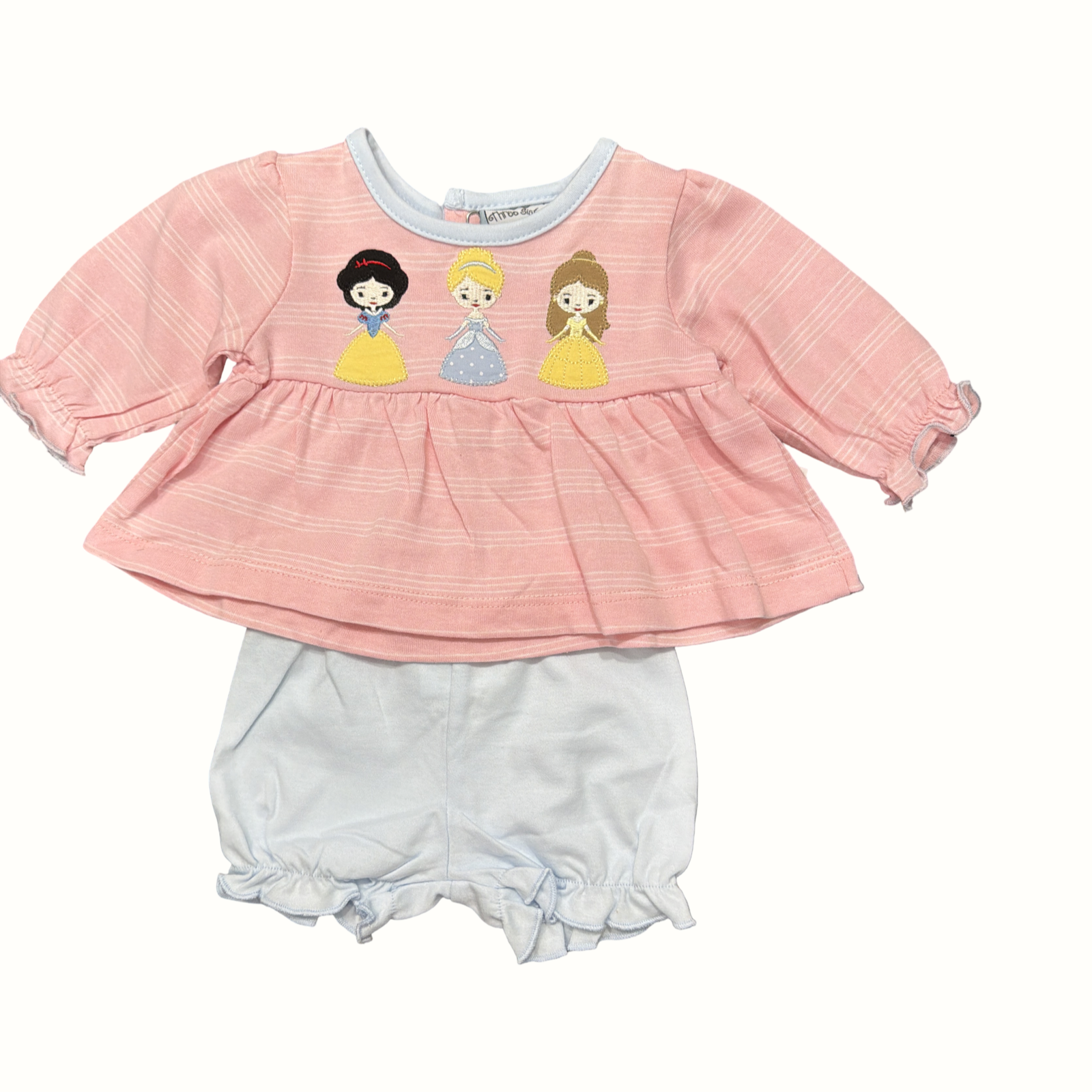 Princess Appliqué Bloomer Set