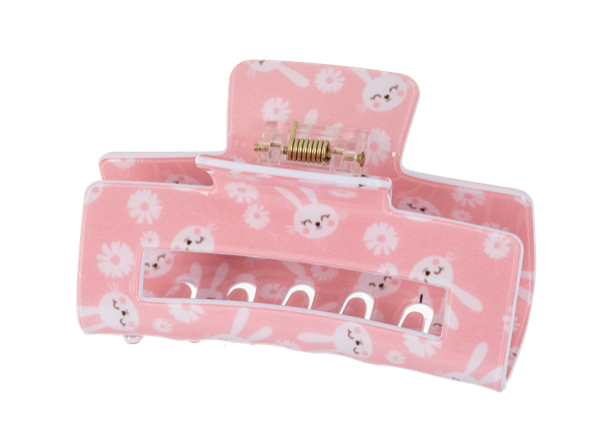 Easter Bunny Hair Claw Clips