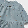 Mayoral Cord Heart Print Dress