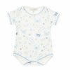 Luna+Arlo 100% Pima Cotton Crabby Cove Bodysuit-Sky