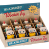 Wooden Wind Up Walking Robot
