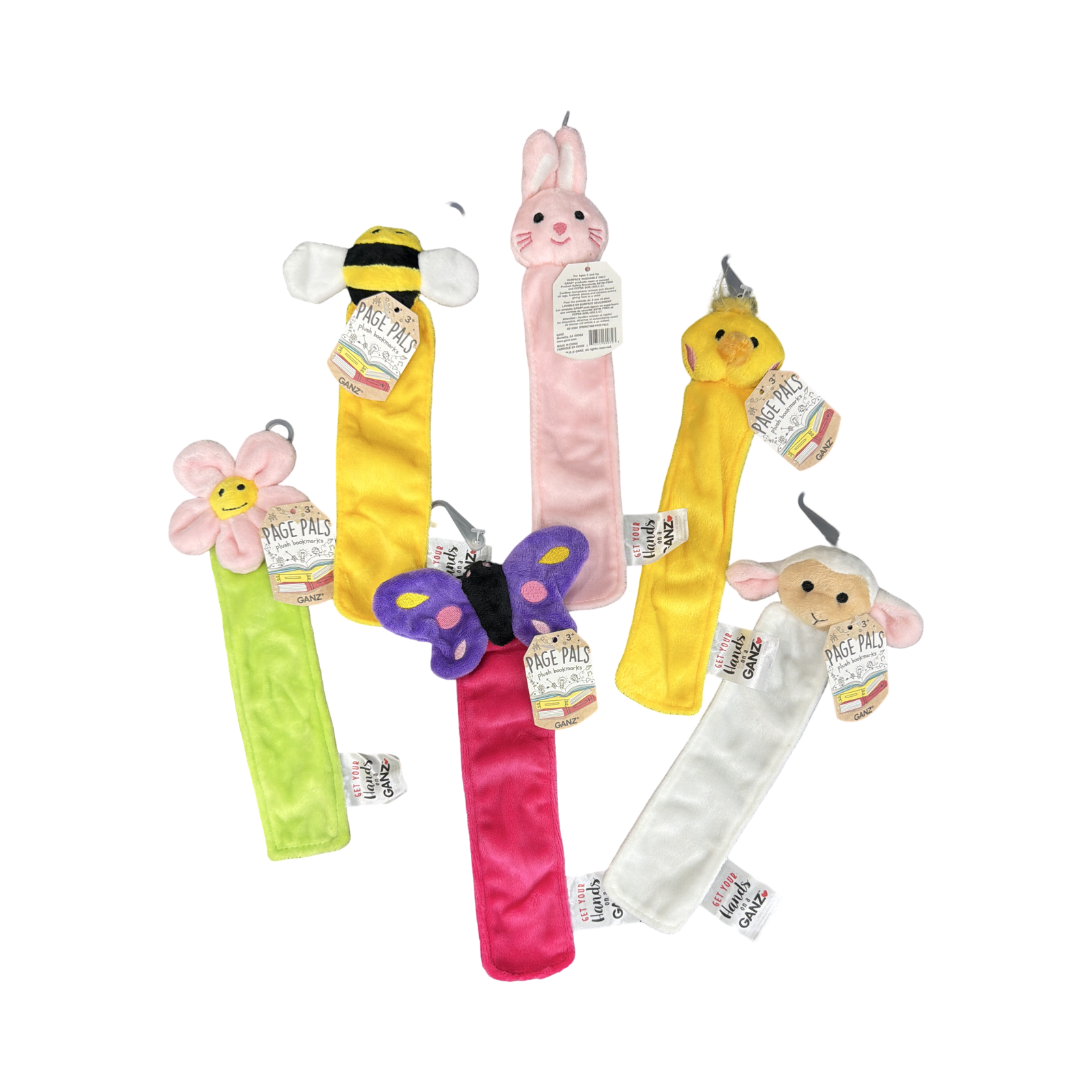 Springtime Page Pals Plush Bookmark