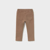 Brown Leggings w/ Button and Pockets