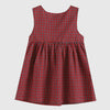 Lil Cactus Red Plaid Bow Santa Dress