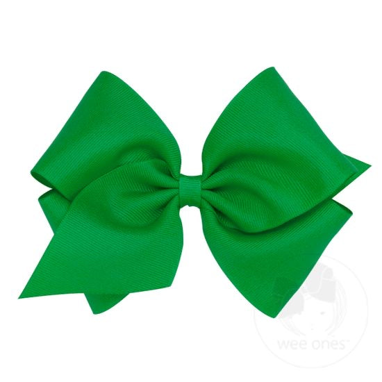 Wee Ones Bow Mini King - Green