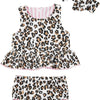 Mudpie Baby Girl Leopard Reversible
Swimsuit