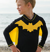 Load image into Gallery viewer, Great Pretenders Super Bat Swimsuit-2 piece
