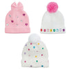 Girls Rhinestone Beanie Hat