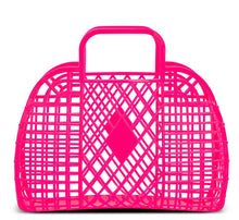 Load image into Gallery viewer, Iscream Pink Neon Large Jelly Bag
