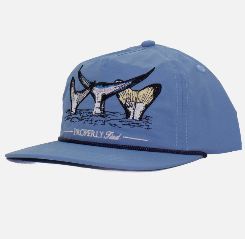 Properly Tied Boys Sportsman Rope Hat-Fish Out of Water