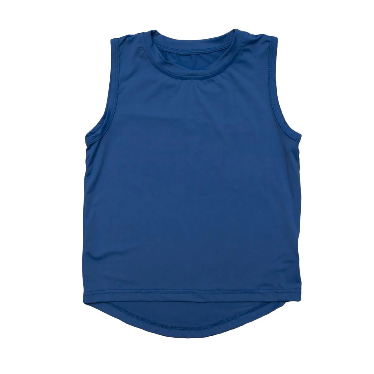 Belle Cher Royal Blue High Low Adult Tank