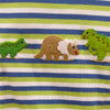 Squiggles Dinosaur Appliqué Pant Set