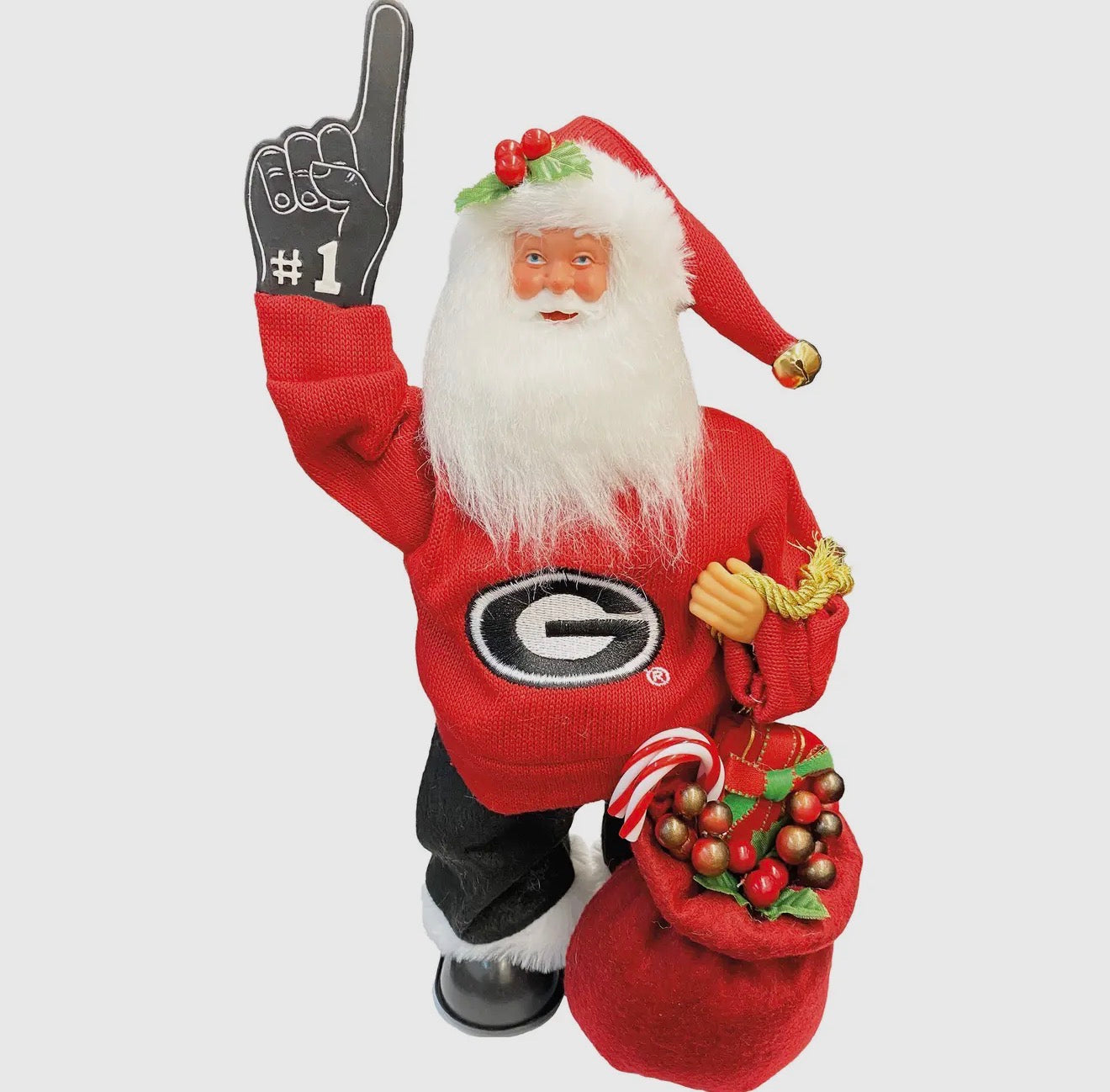 12” Georgia Animated Musical Santa