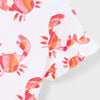 Girl's Crab Print Tee