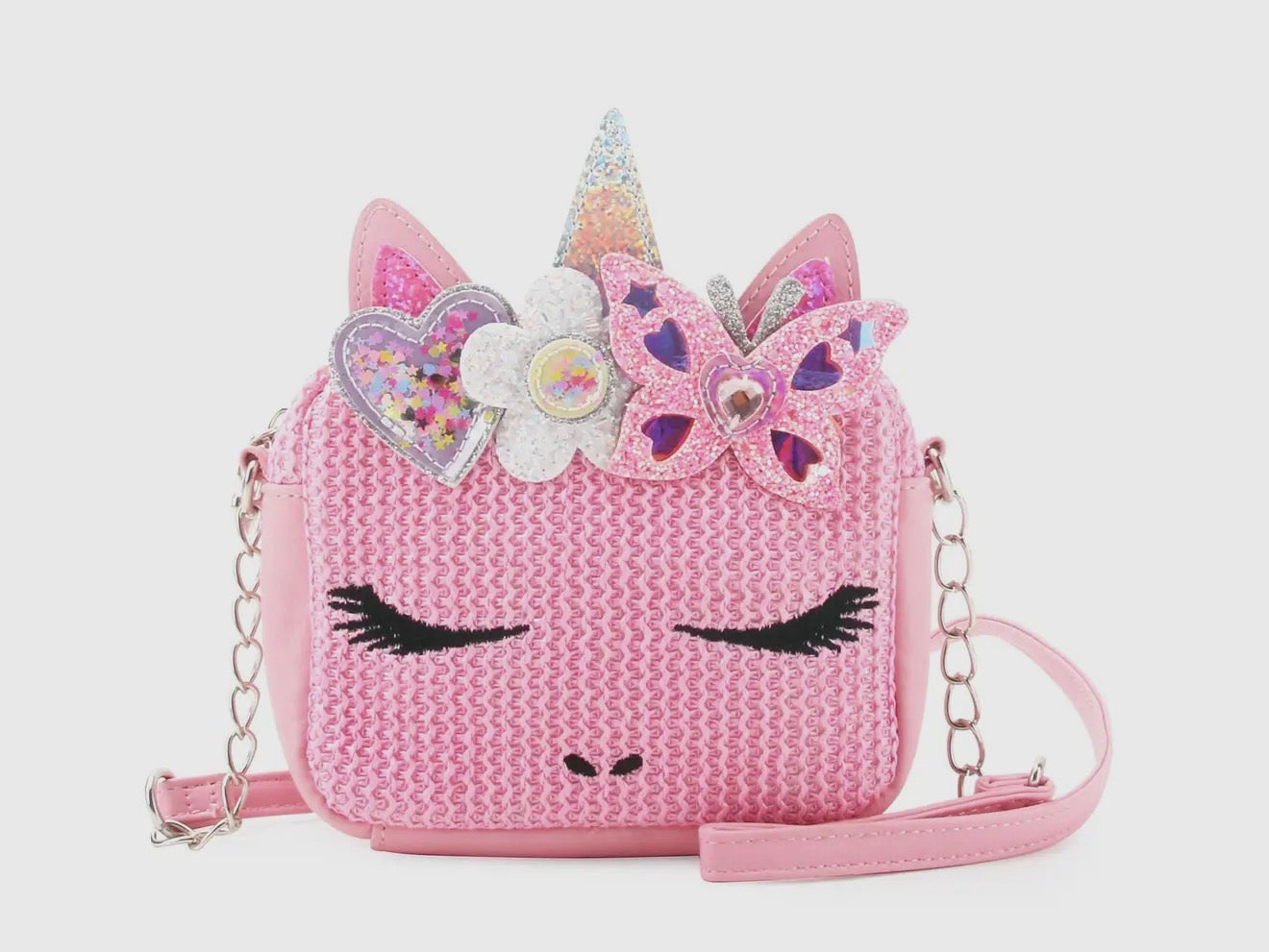 Miss Gwen Unicorn Pink
Straw Crossbody Bag