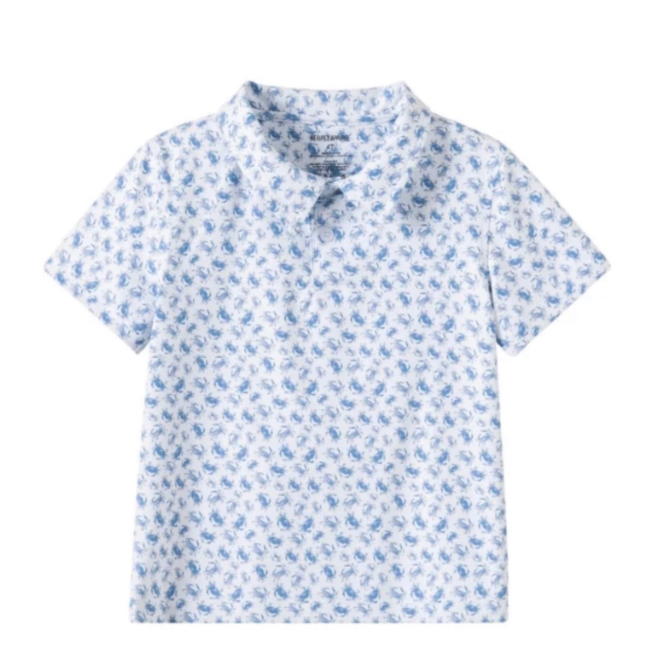 Boys Crabby Blues Polo
