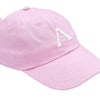 Baby Baseball Hat- Pink with Bow