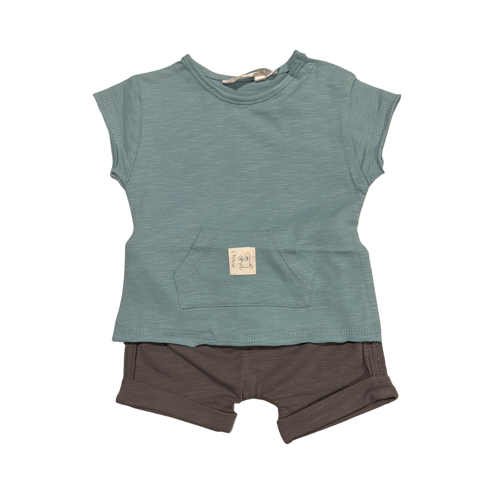Mayoral Baby Track Knit Short Set