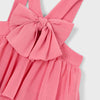 Girl's ruffled bambula dress