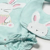Bay Girl Bunny Romper & Bib Set