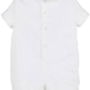 Luli & Me Linen Boy Bubble-White