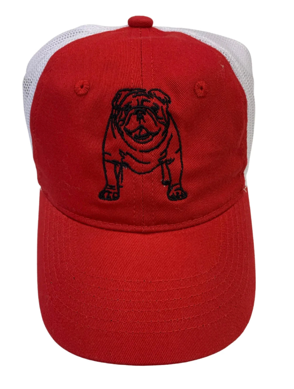 Mustard & Ketchup Red Bulldog Trucker Hat