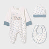 Three-Piece
Bunny Baby Gift Set-Polar